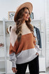 Oversized Chunky Batwing Long Sleeve Turtleneck Sweater
